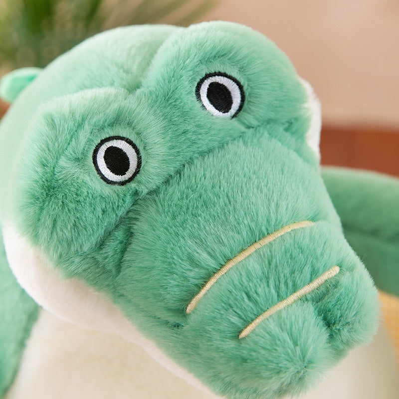 Lazy Crocodile Plush Pillow - Giant Huggable Toy (45/60/80/100 cm)