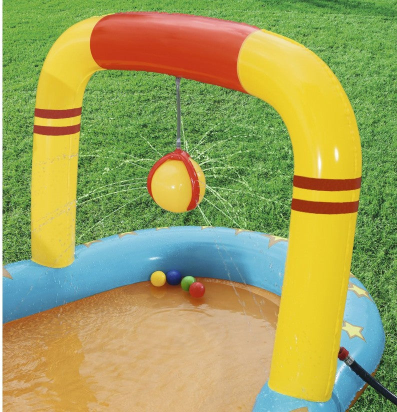 Bowling Water Park Inflatable Play Center With Slide – 4.35 m