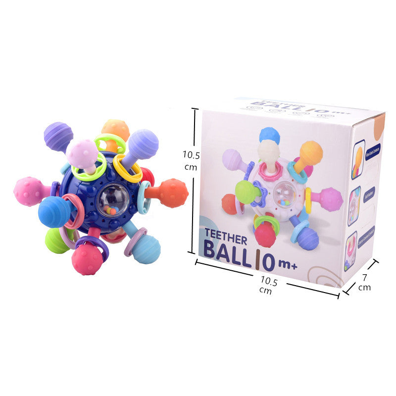 Manhattan-Style Sensory Ball Rattle for Babies