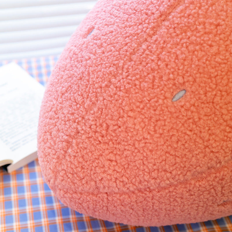 Fruit Plush Pillow – Pineapple 55 cm, Strawberry 50 cm, Orange 40 cm