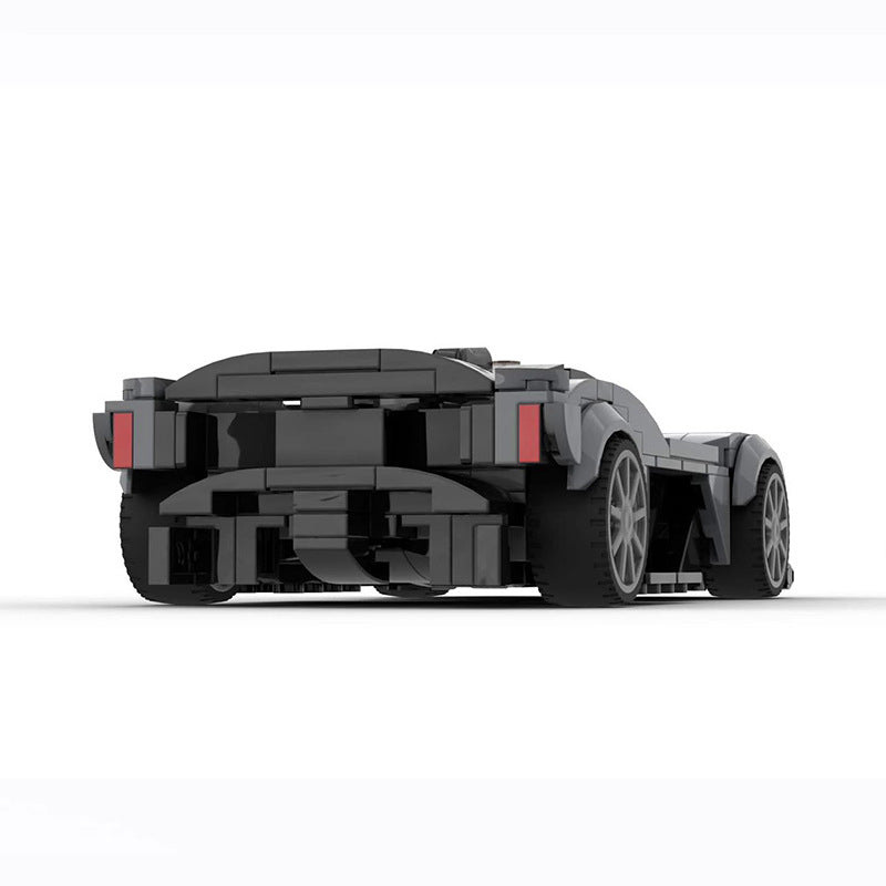 Graphite Hypercar Prototype MOC Building Blocks Model - 274 pcs