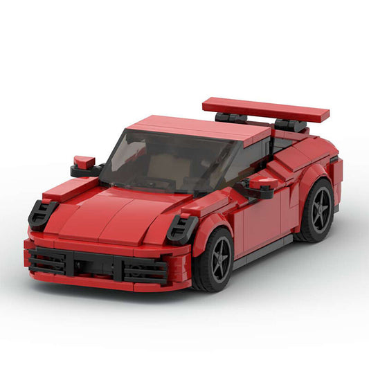 Turbo Speed 8 Sports Car MOC Building Blocks Model - 388 pcs