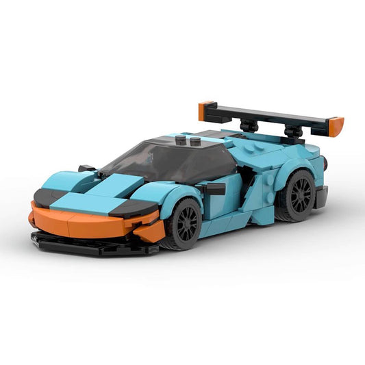 Speed 8 GT Sports Car MOC Building Blocks Model - 314 pcs