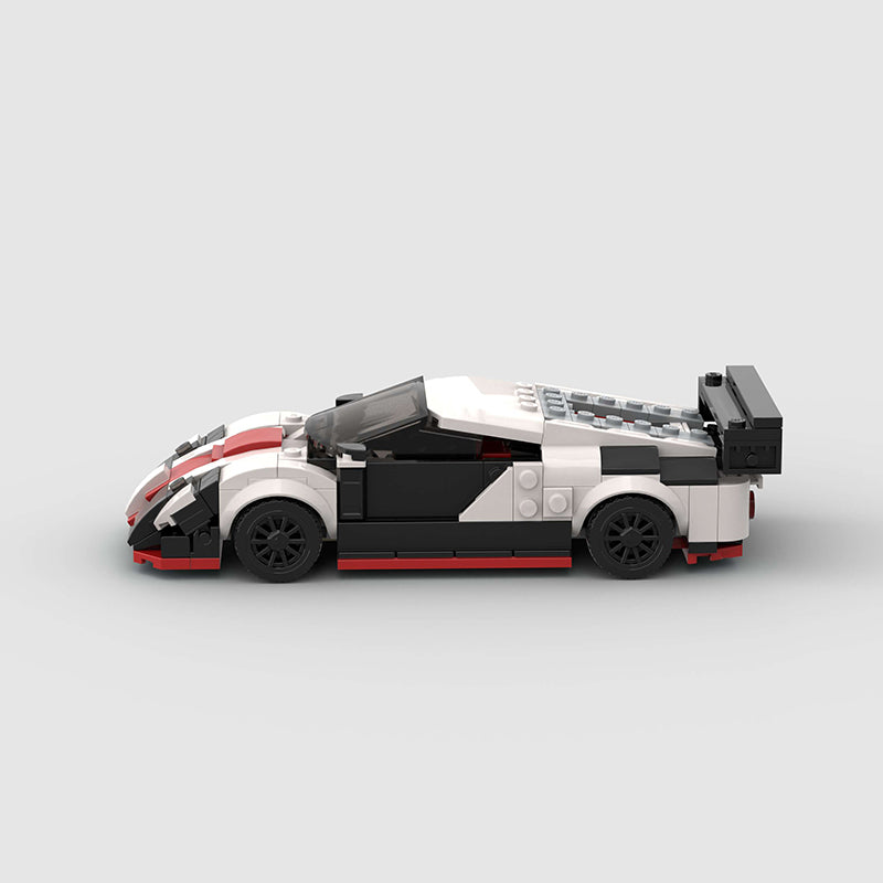LM Prototype-Style Racing Car Building Bricks Model (266 pcs)