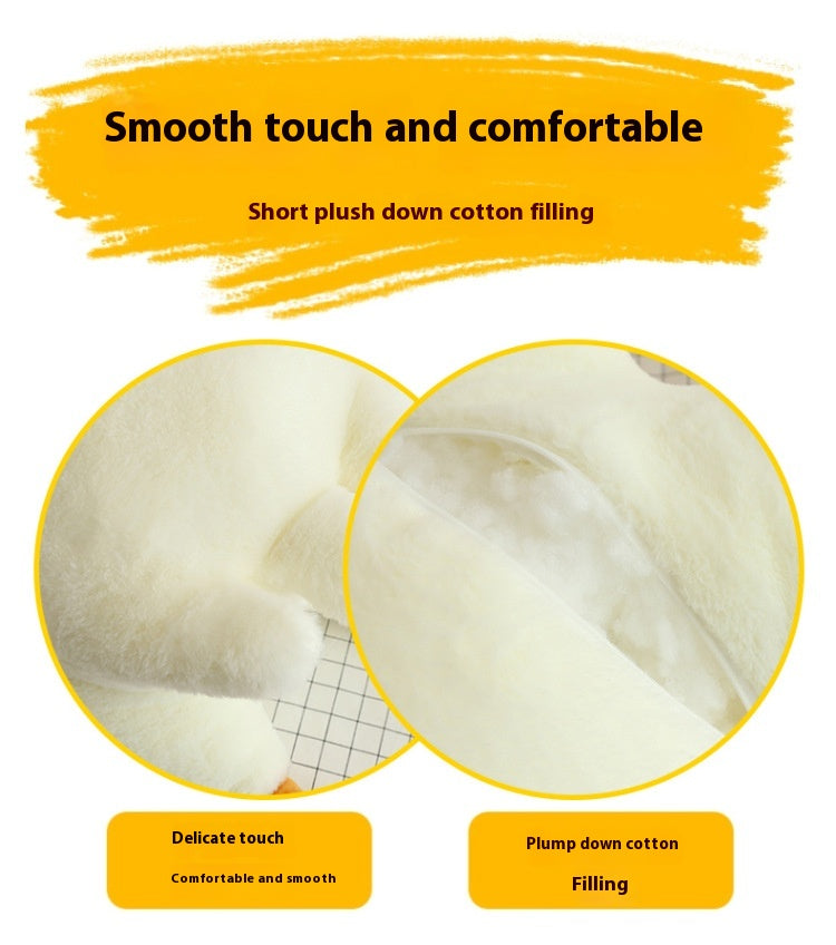 Giant White Goose Plush Body Pillow, 50 to 190 cm