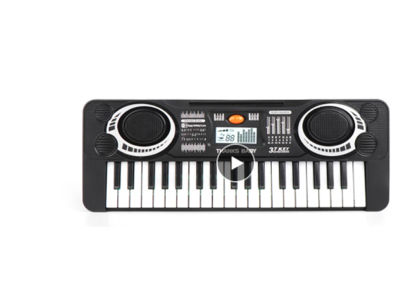 Kids 37-Key Electronic Keyboard Piano Toy
