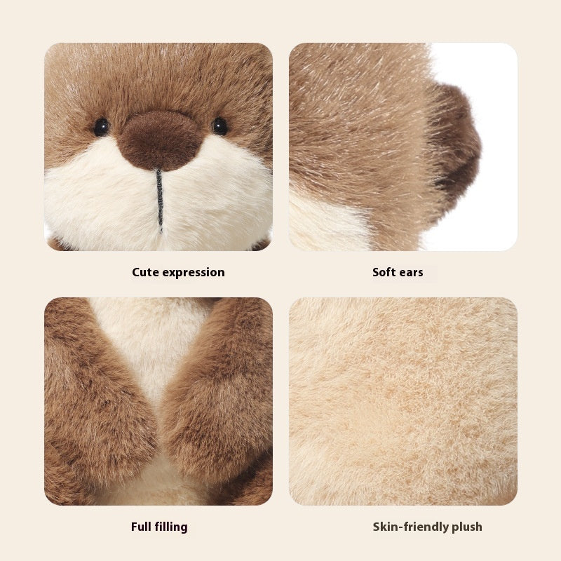 Cute Little Sea Otter Plush Toy – Super Soft 36 cm