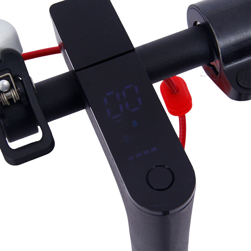 Foldable 8.5" Electric Scooter for Adults – 350W Motor, Disc Brake, LED Lights