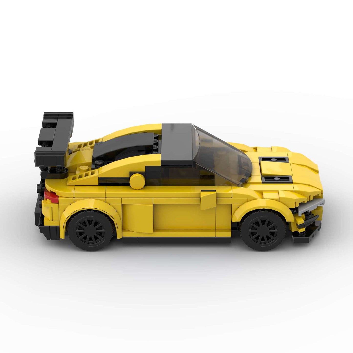 Yellow Track Racer Building Blocks, 323 pcs (15.3 × 7.9 × 5.2 cm)