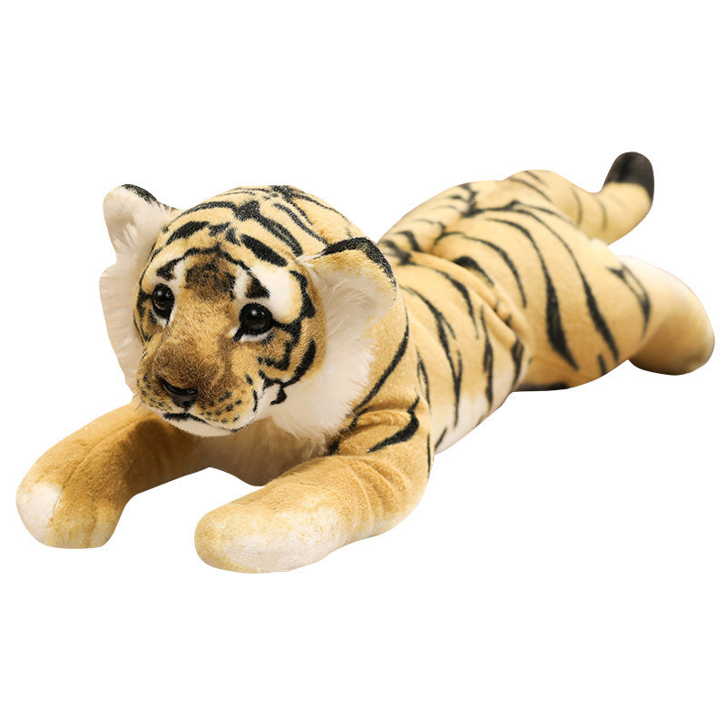Realistic Tiger, Leopard and Lion Plush Toys – 38/48/58 cm