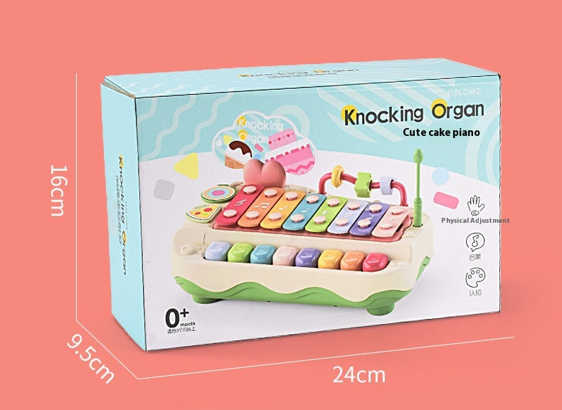 2-in-1 Baby Xylophone Piano – Educational Eight-Tone Toy