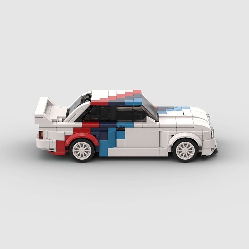 E30 Inspired Racing Sports Car Building Blocks (455 pcs)