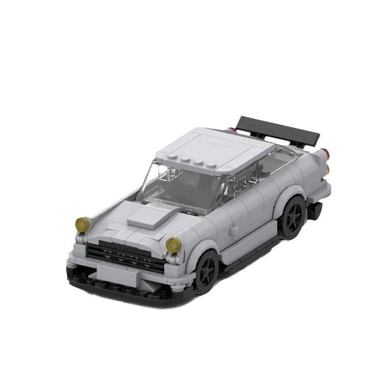 Retro Skyline-Style Coupe Building Blocks Car (363 pcs, 8-stud Class)