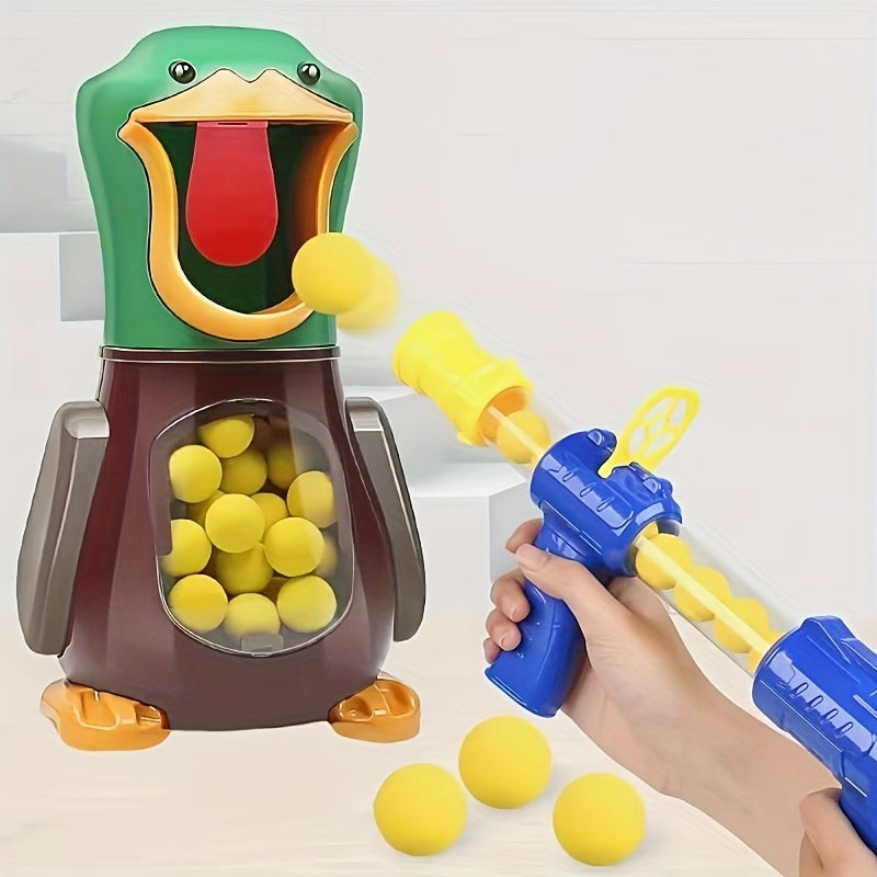 Treat Me Duck Soft Dart Gun with Duck Target & Foam Balls