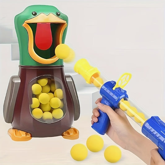 Treat Me Duck Soft Dart Gun with Duck Target & Foam Balls