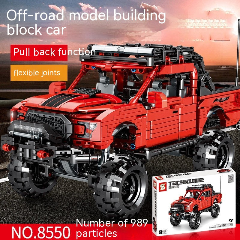 Off-Road 4x4 Truck Building Bricks Model (989 pcs)
