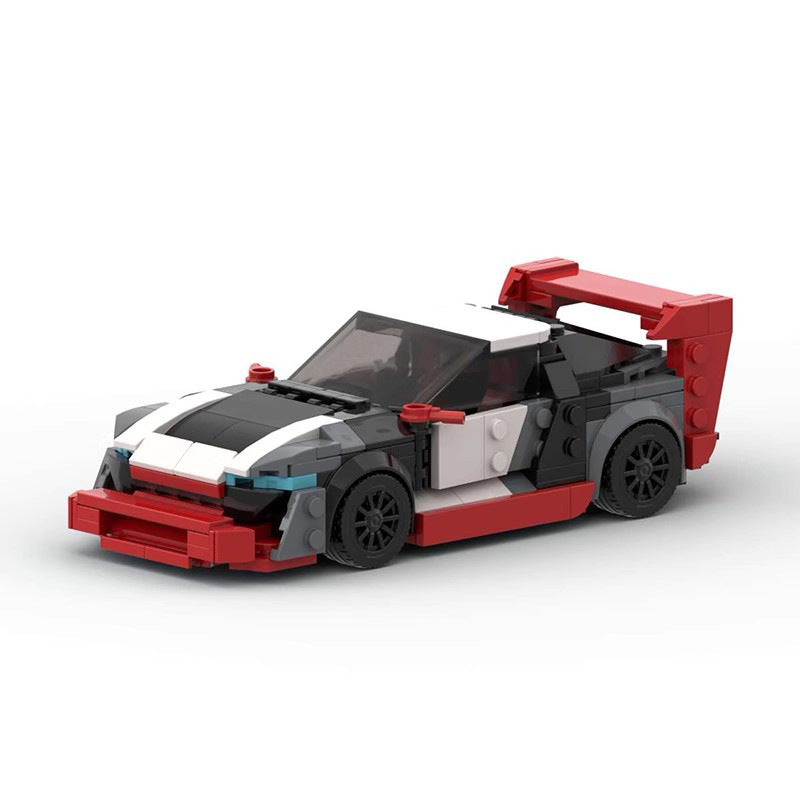 8-Stud Track GT Building Blocks Car (MOC-134065)