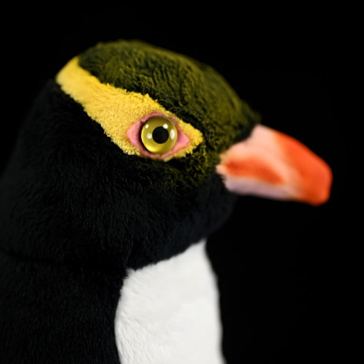 Yellow-Eyed Penguin Plush — Realistic 29 cm Soft Toy
