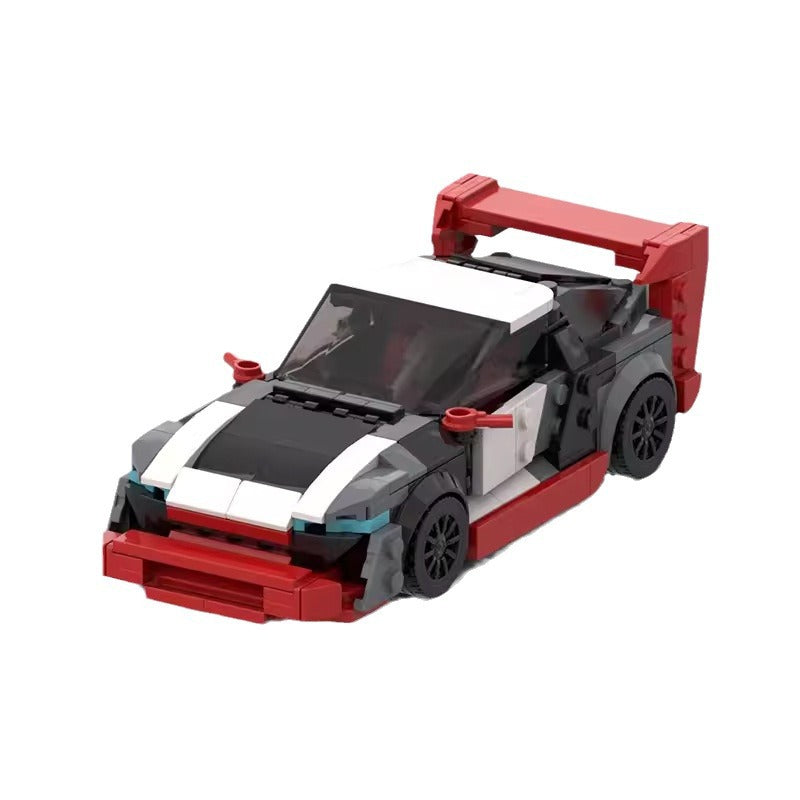 8-Stud Track GT Building Blocks Car (MOC-134065)