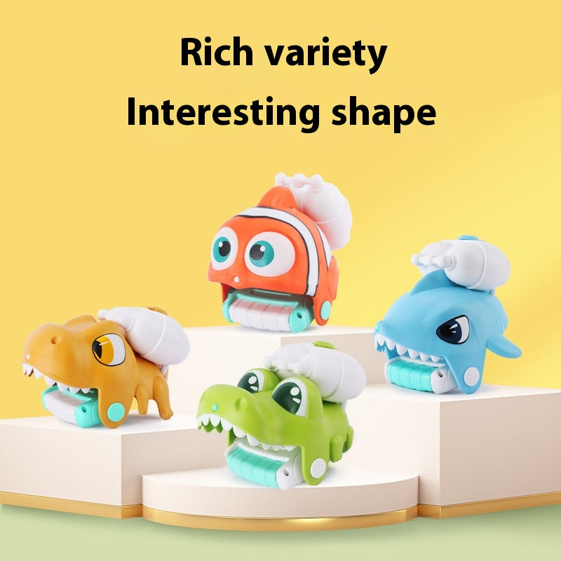 Cute Animal Handheld Water Gun for Kids – Shark, Croc, Dino, Clownfish