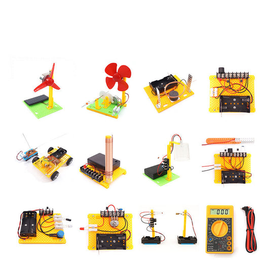 DIY Electronic Science Experiment Set – 6/9/12 Projects for Kids