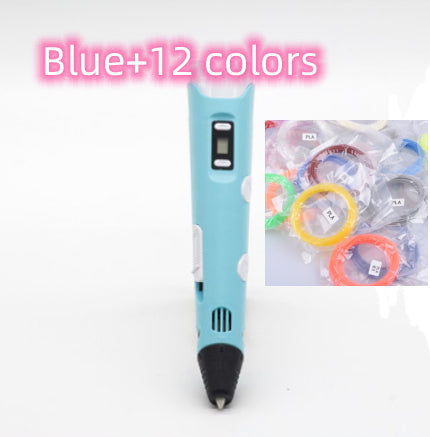 3D Printing Pen with LCD Display for Kids and Creators (Gift Set Options)