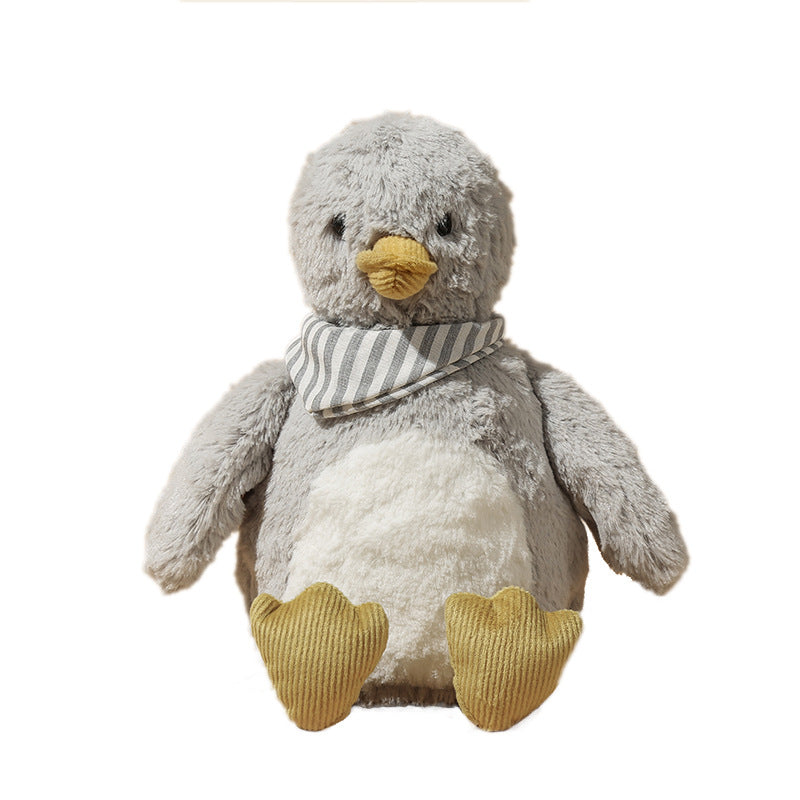 Fashion Gray Duck Plush Doll – Soft 30 cm Stuffed Toy