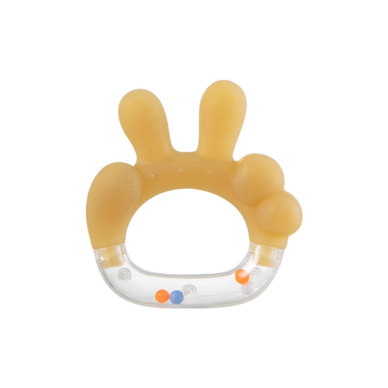 Baby Silicone Rattle Teether 3+ Months | BPA-Free, Chill-Safe