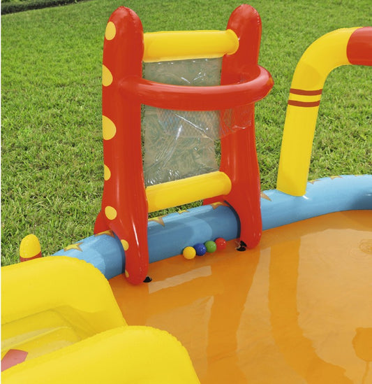 Bowling Water Park Inflatable Play Center With Slide – 4.35 m