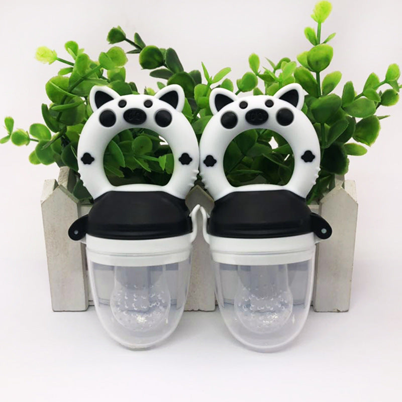 Baby Fruit & Veggie Silicone Feeder Pacifier with Cap (S/M/L)