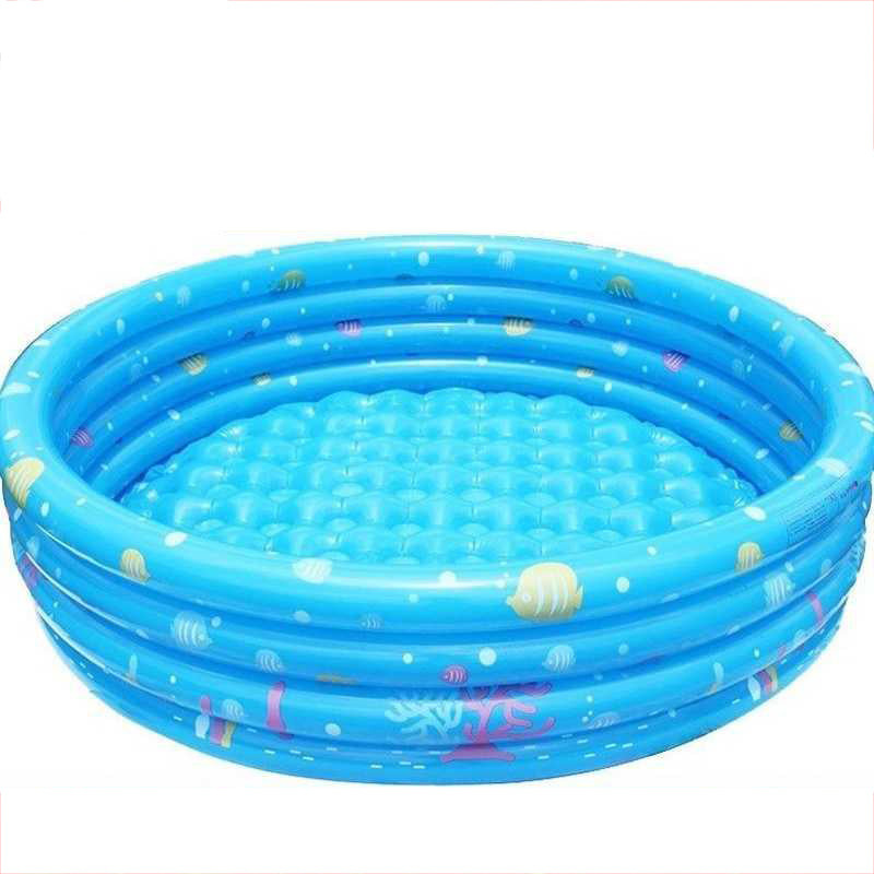 Inflatable Kids Paddling Pool with Pump, 80/100/130/150 cm
