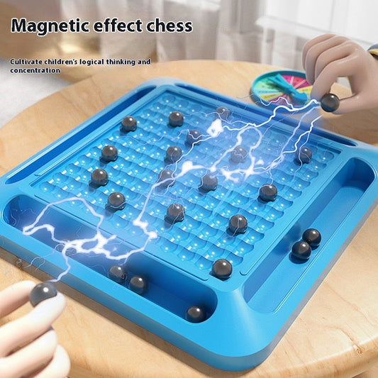 Magnetic Battle Board Game with Penalty Spinner for Kids & Family