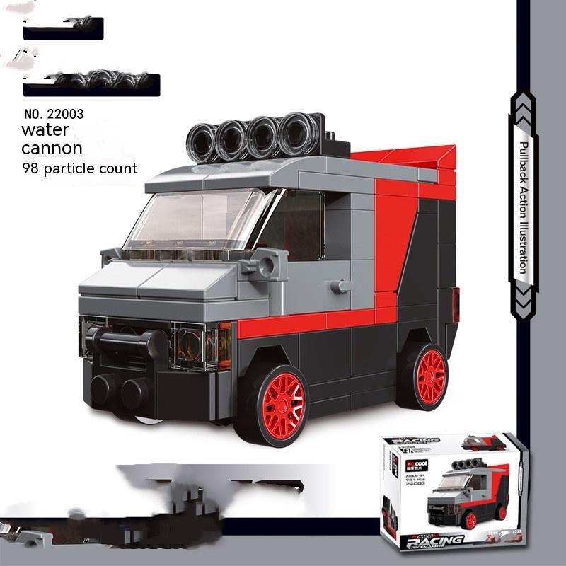 City Recycling Truck Building Blocks – Small Particle Car